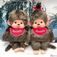 251049+56 Sekiguchi Monchhichi Premium L Size 40cm Boy +Girl (PAIR) 251049+56 Sekiguchi Monchhichi Premium L Size 40cm Boy +Girl (PAIR)